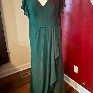 Elegant Green Evening Gown